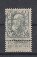 COB 78 Oblitération Centrale BRUXELLES 6B - 1905 Grosse Barbe