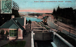 Ottawa (Ontario) Rideau Locks & Interprovincial Bridge - Canal, Ecluses - Ottawa