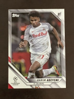 CARD TOPPS UEFA CHAMPIONS LEAGUE GIAPPONE KARIM ADEYEMI SALISBURGO - Autres & Non Classés