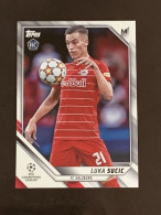 CARD TOPPS UEFA CHAMPIONS LEAGUE GIAPPONE ROOKIE LUKA SUCIC SALISBURGO - Autres & Non Classés