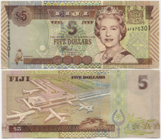 FIJI       5 Dollars       P-105b        ND (2002)       UNC - Fiji