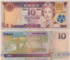 FIJI       10 Dollars       P-106a        ND (2002)       UNC - Fidschi