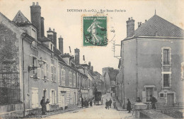 CPA 91 DOURDAN / RUE BASSE FOULERIE - Dourdan