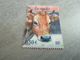 Nature De France - Animaux De La Ferme - La Vache - 0.50 € - Yt 3664 - Multicolore - Oblitéré - Année 2004 - - Ferme