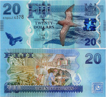 FIJI        20 Dollars       P-117a       ND (2013)       UNC - Fidji