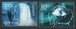 Islande YT 914-915 Neuf Sans Charnière XX MNH Europa 2001 - Neufs