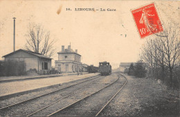 CPA 91 LIMOURS / LA GARE / TRAIN - Limours