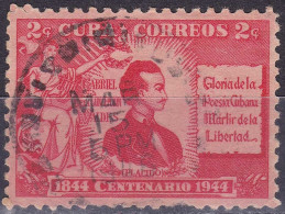 Cuba YT 294 Mi 205 Année 1946 (Used °) Gabriel De La Concepción Valdés - Poète - Usati