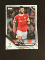 CARD TOPPS UEFA CHAMPIONS LEAGUE GIAPPONEBRUNO FERNANDES MANCHESTER UNITED - Andere & Zonder Classificatie