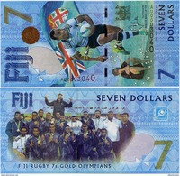FIJI       7 Dollars       Comm.       P-120        ND (2017)        UNC - Fidji