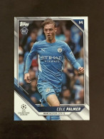 CARD TOPPS UEFA CHAMPIONS LEAGUE 2022 GIAPPONE ROOKIE COLE PALMER MANCHESTER CITY - Andere & Zonder Classificatie