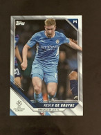 CARD TOPPS UEFA CHAMPIONS LEAGUE GIAPPONE KEVIN DE BRUYNE MANCHESTER CITY - Andere & Zonder Classificatie