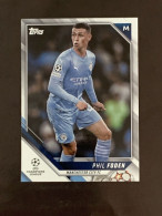 CARD TOPPS UEFA CHAMPIONS LEAGUE GIAPPONE PHIL FODEN MANCHESTER CITY - Andere & Zonder Classificatie