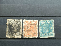 Brazil Brésil 1882 Yv 51-53 (283) - Used Stamps