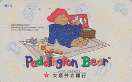 Télécarte JAPON / 110-016 - BD Comics - OURS PADDINGTON / Pique-nique - TEDDY BEAR JAPAN Phonecard - 19805 - BD