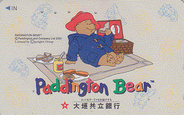Télécarte JAPON / 110-016 - BD Comics - OURS PADDINGTON / Pique-nique - TEDDY BEAR JAPAN Phonecard - 19805 - Comics