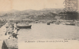 CPA-13-MARSEILLE-L'ESTAQUE-Un Coin Du Port Et Le Jetée - L'Estaque