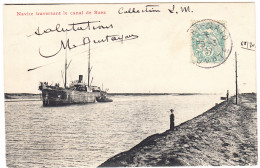 Lettre Port-Said, 30 Mars 1907 - Carte Postale Vers Paris - Covers & Documents