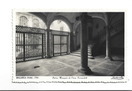 CPA PHOTO  PALMA DE MALLORCA,  PATIOS MARQUES DE CASA FERRANDELL - Palma De Mallorca