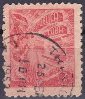 Cuba (Perf.10x10) YT 330B Mi 230 Année 1950 (Used °) Industrie Du Tabac - Drapeau - Usati