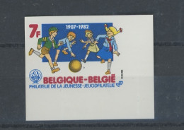 2065 ** Scouts Laïques  1982  **. Tirage Oplage 1000 Ex. Always Without Gum, Number Printed On Reverse - 1981-2000