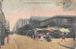 CPA 92 LEVALLOIS PERRET / LE MARCHE - Levallois Perret