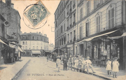 CPA 91 PUTEAUX / RUE DE PARIS - Puteaux