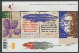 Finland:Unused Block Elias Lönnrot, 2002, MNH - Unused Stamps