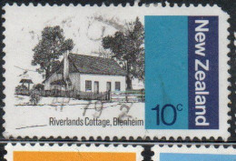 NEW ZEALAND NUOVA ZELANDA 1979 RIVELANDS COTTAGE BLENHEIM 10c USED USATO OBLITERE' - Usati