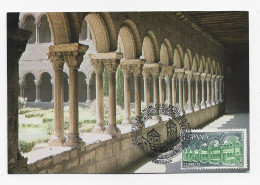 3809  Máxima Ripoll 1996, Barcelona , Monasterio De Santa Maria De Ripoll - Tarjetas Máxima