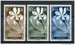 Guinea Española 1952. Edifil 314-16 X 2 ** MNH. - Guinea Española