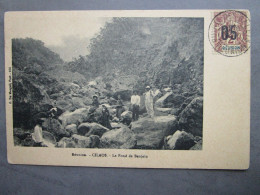 CPA 97  Ile De La Réunion  CILAOS  - Le Fond De BENJOIN , Bras De Benjoin Timbrée Vers 1910 - Reunion