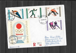 Olympic Games 1964 , Bulgarije - F.D.C - Invierno 1964: Innsbruck