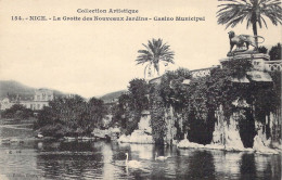 FRANCE - 06 - Nice - La Grotte Des Nouveaux Jardins - Casino Municipal - Carte Postale Ancienne - Sonstige & Ohne Zuordnung