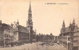 BELGIQUE - Bruxelles - La Grand Place - Carte Postale Ancienne - Piazze