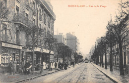 CPA 93 NOISY LE SEC / RUE DE LA FORGE / IMPRIMERIE DE LA GARE - Noisy Le Sec