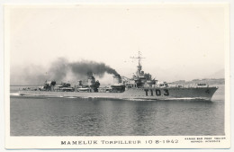 CPM - "MAMELUK" Torpilleur - 10/8/1942 - Oorlog