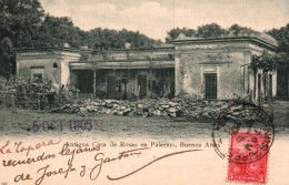 Argentine - Antigua Casa De Rosas En Palermo, Buenos Aires 1905 - Argentine