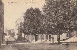 CPA-13-MARSEILLE-Place De L'église St Michel - Cinq Avenues, Chave, Blancarde, Chutes Lavies