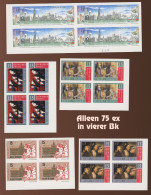 2495-2499. Antwerpen Europa Culture 1993  ** Blocs De 4 ** RARE. Only 75 Blocs De 4 Exists - 1981-2000