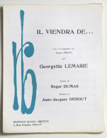 Partition Vintage Sheet Music GEORGETTE LEMAIRE : Il Viendra De ... - Libri Di Canti