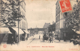 CPA 93 SAINT OUEN / RUE DES ROSIERS - Saint Ouen