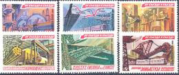 1981. USSR/Russia, Construction Projects, 6v, Mint/** - Unused Stamps