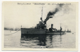 CPSM - "CHASTANG" Torpilleur D'Escadre - Guerre