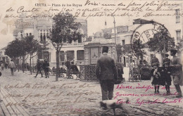 Ceuta Plaza De Los Reyes  Edicion V.L. Sevilla Lombardia Barreiro 1913 Hacia Tanger - Ceuta