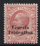 1918 Francobolli D'Austria Venezia Tridentina MLH - Trente