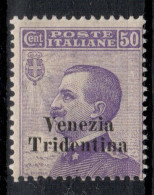 1918 Francobolli D'Austria Venezia Tridentina MLH - Trente