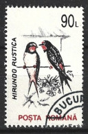 ROUMANIE. N°4072 Oblitéré De 1993. Hirondelle. - Swallows