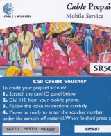 SEYCHELLES-SR 50- PRE PAID CARD-USED. - Sychelles