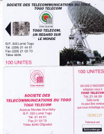 TOGO-TELECOM-100 UNITS- CHIP PHONECARD USED- - Seychellen